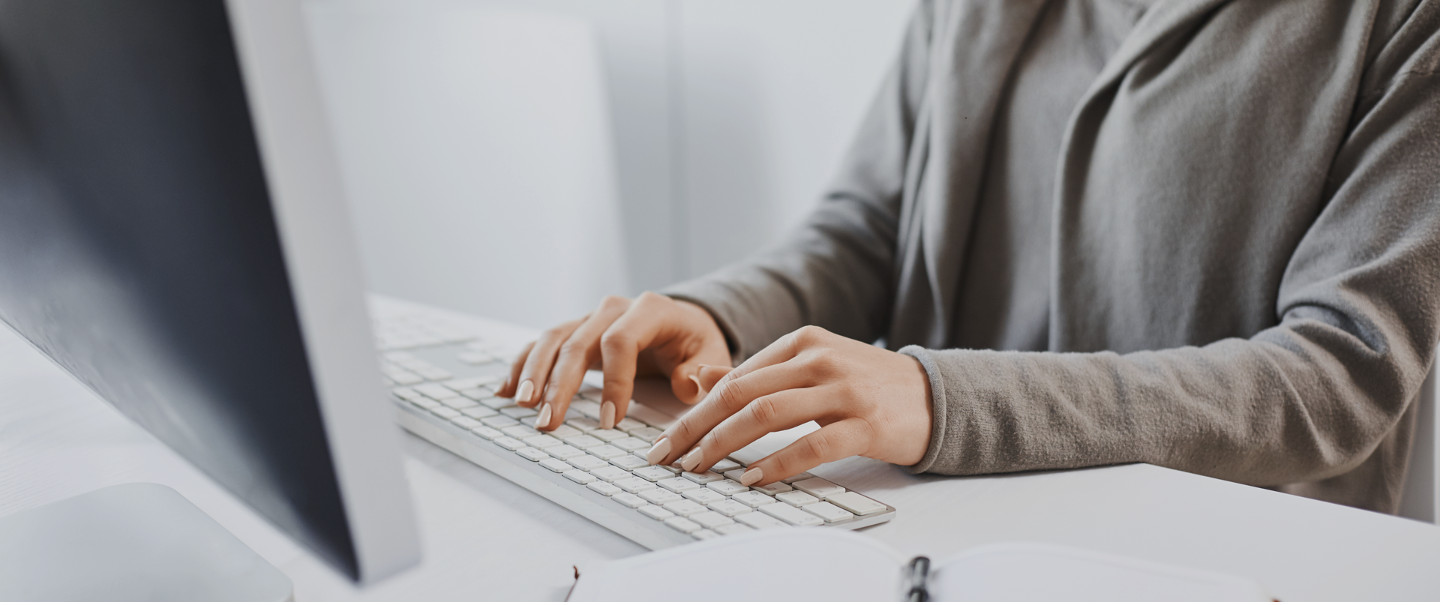 Tastaturschreiben banner